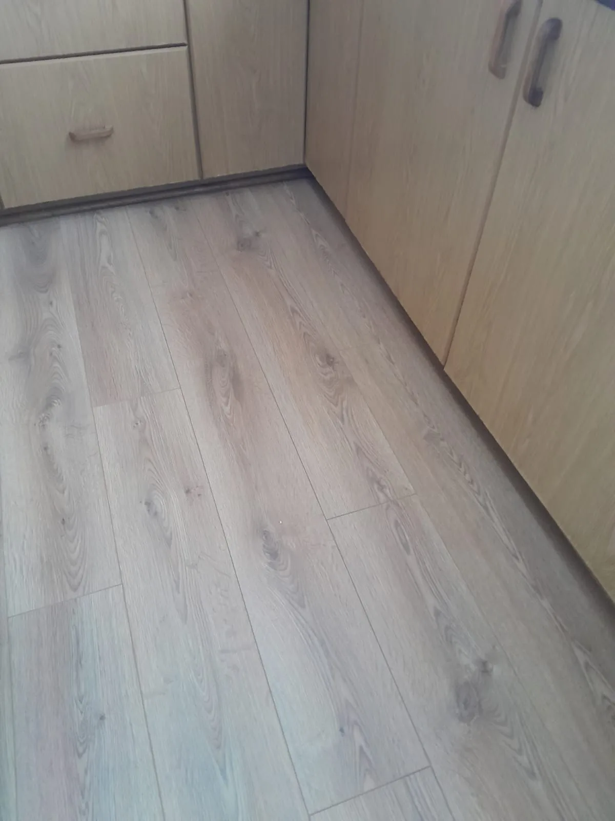 Vinyl plank flooring fitted in a KZN Midlands home